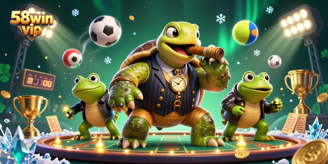Experience thrilling gaming excitement with 58win vip, showcasing a vibrant casino scene with dynamic characters and action.