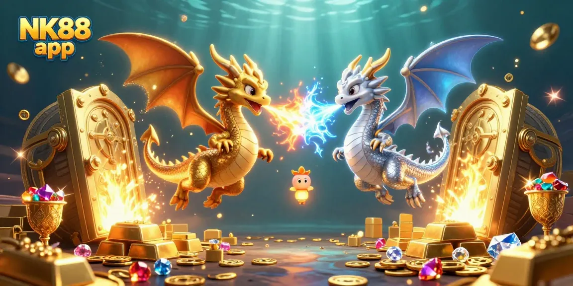 Experience thrill and excitement with NK88 app featuring soaring dragons and treasure-filled adventures.