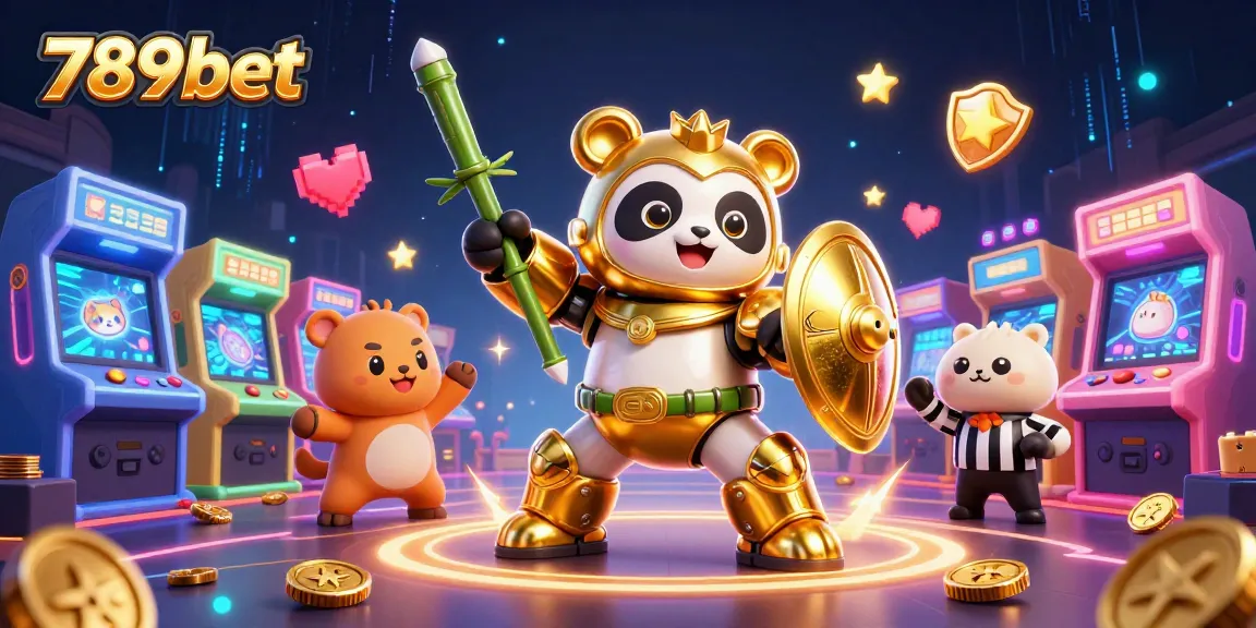 Experience excitement with 789bet in a vibrant, dynamic casino-themed illustration