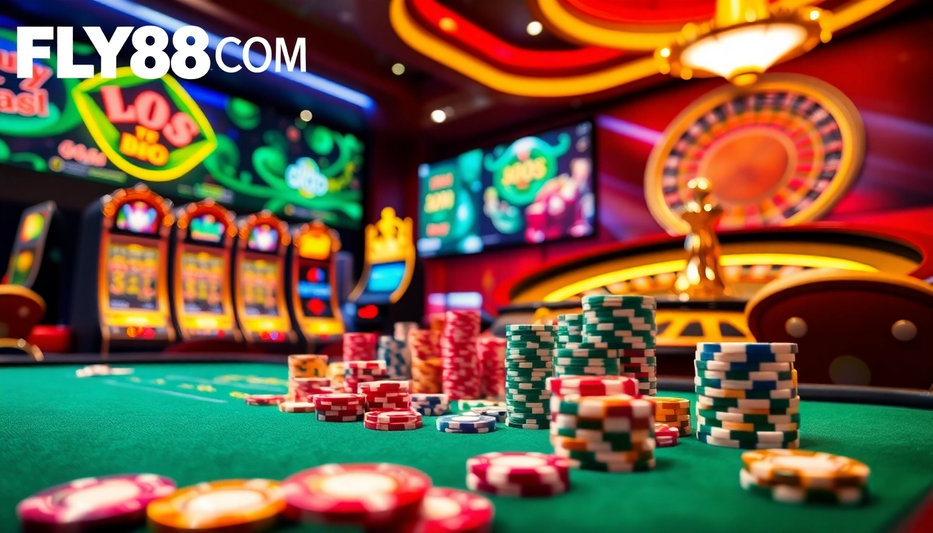 Experience the thrill of winning at FLY88 COM with engaging casino games and vibrant atmosphere.