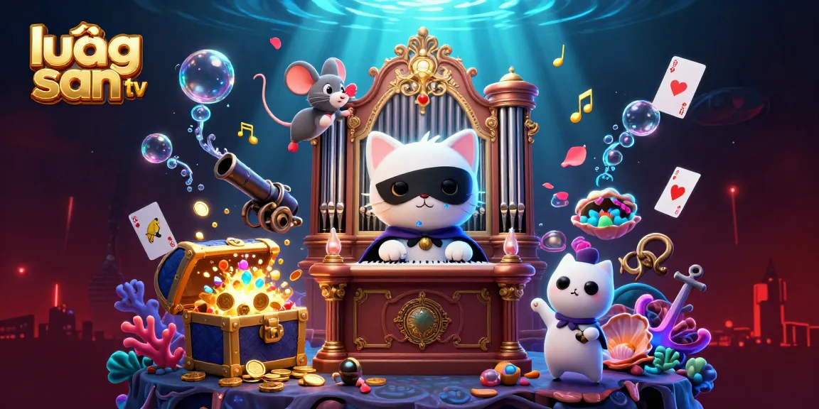 Experience thrilling action with lương sơn tv as the phantom cat and mouse acrobat perform in an immersive casino scene.