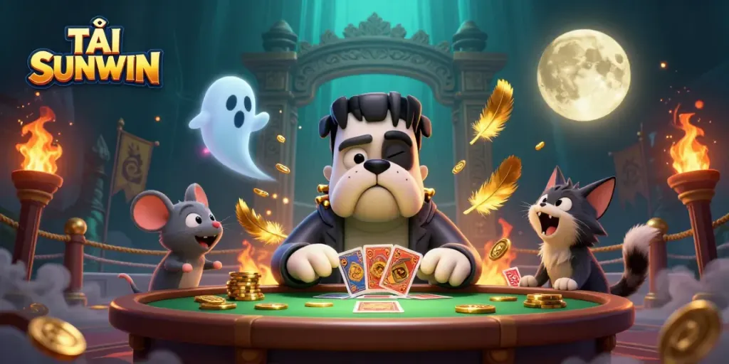Experience excitement as you TẢI SUNWIN and join thrilling casino games filled with gold coins and immersive characters.