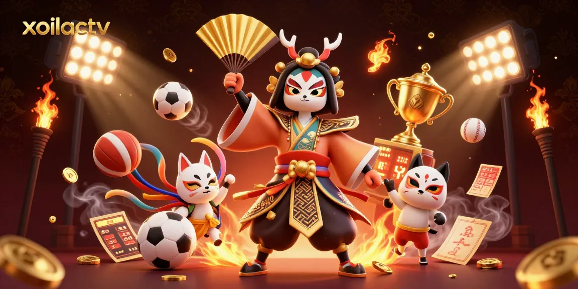 Xoilactv delivers an exciting sports betting experience with dynamic sports elements and vibrant characters.