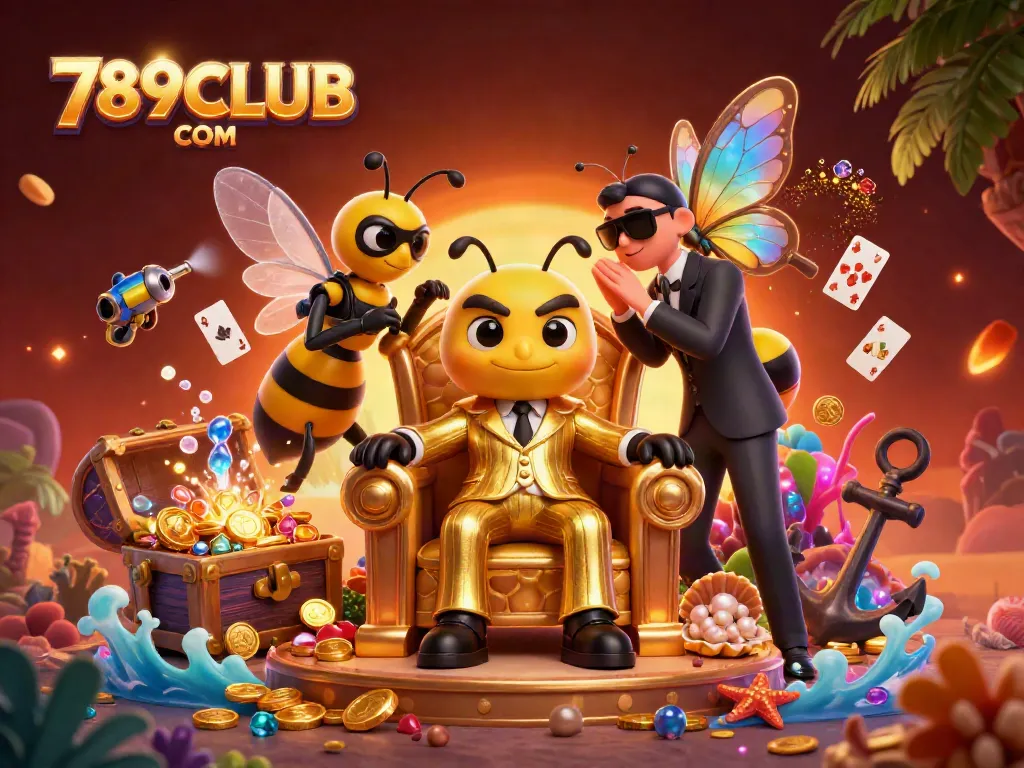 Experience excitement and rewards at 789CLUB COM with a vibrant casino scene featuring engaging gameplay elements.