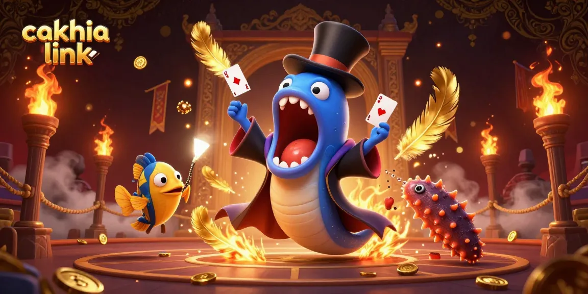 Experience cakhia link with captivating fantasy characters in a vibrant gambling scene.