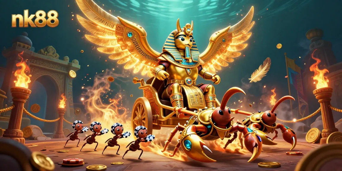 Experience thrilling gaming at nk88 with vibrant golden features and dynamic betting action.