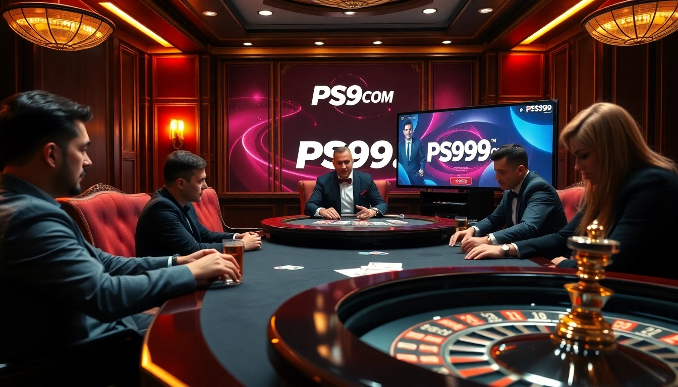 Experience the thrill of high-stakes gaming at PS99 COM with exclusive poker tables and vibrant casino action.