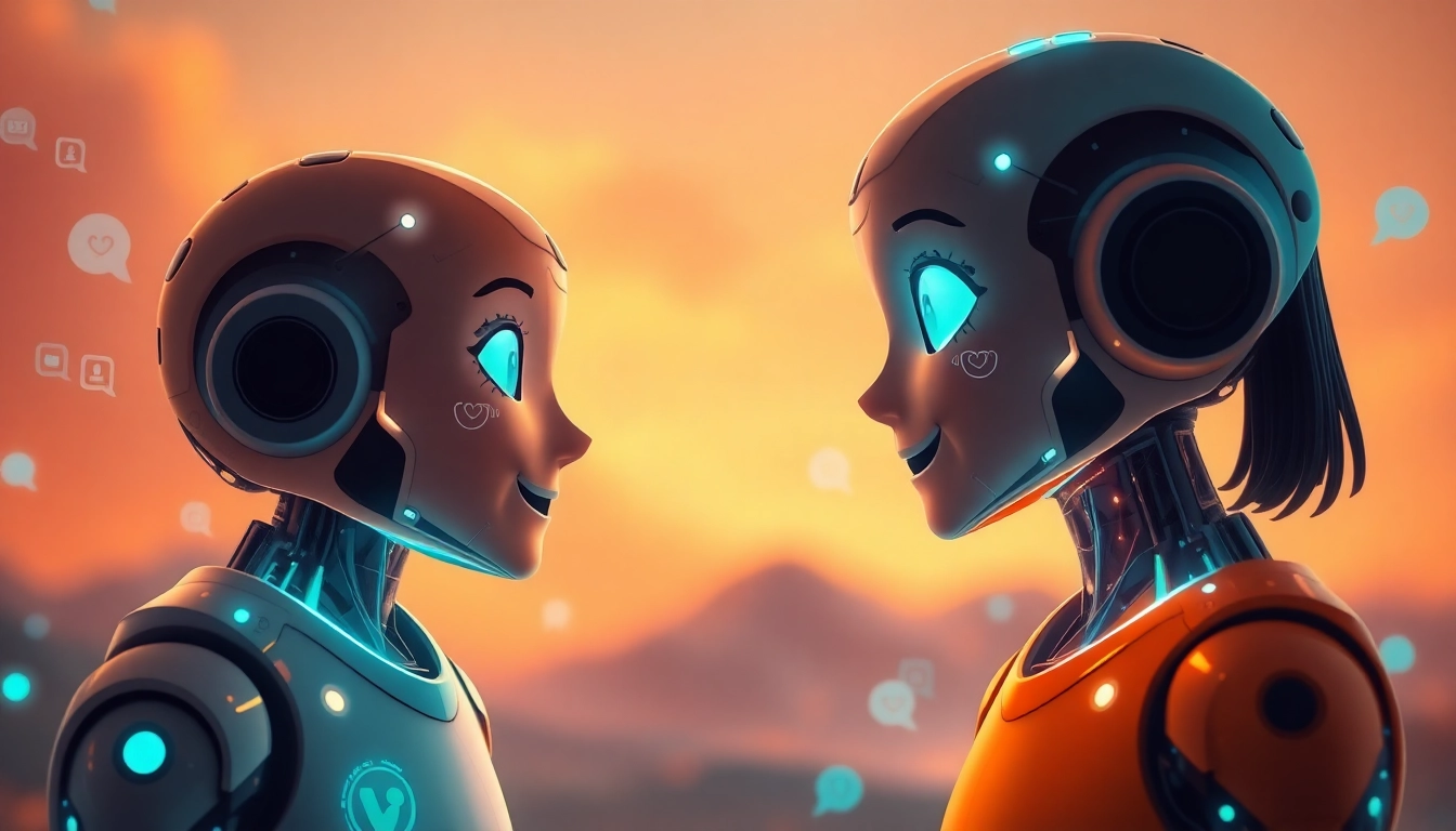 Engaging AI character interaction showcasing crushonai's innovative features.