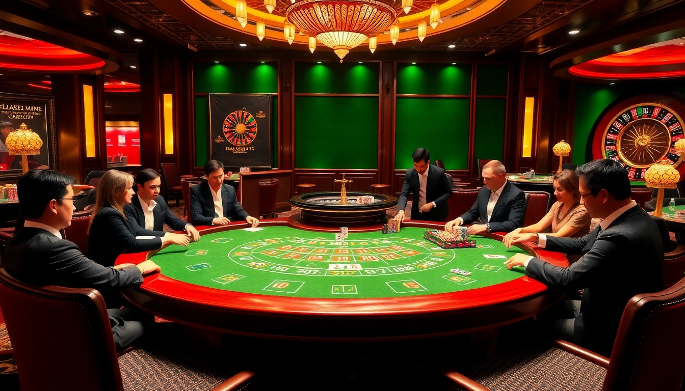 Experience thrilling baccarat action at https://red88.hot/ with luxurious gaming tables and excited players.